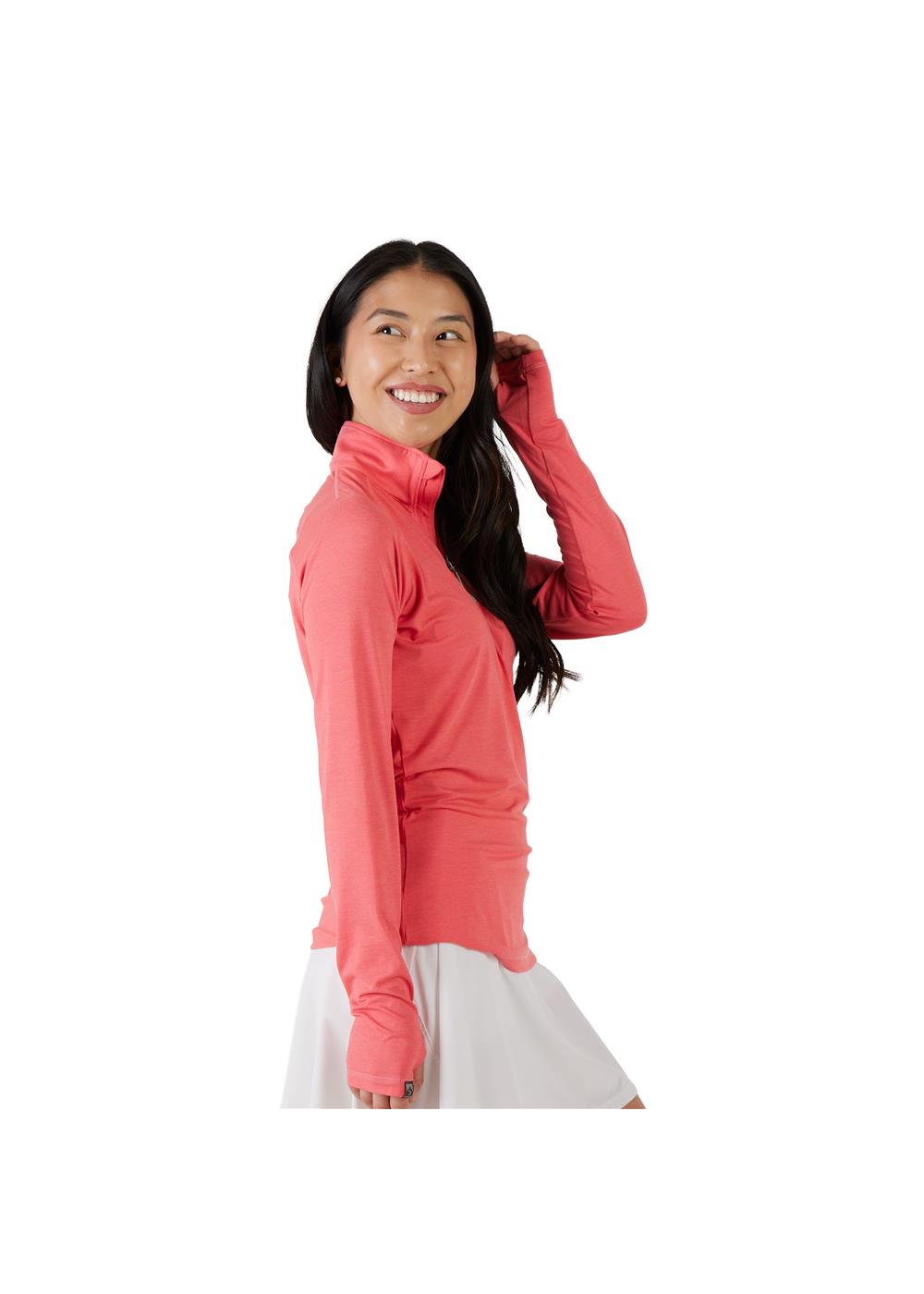 Storm Creek Women's Pacesetter Super Soft Lightweight Quarter Zip 17