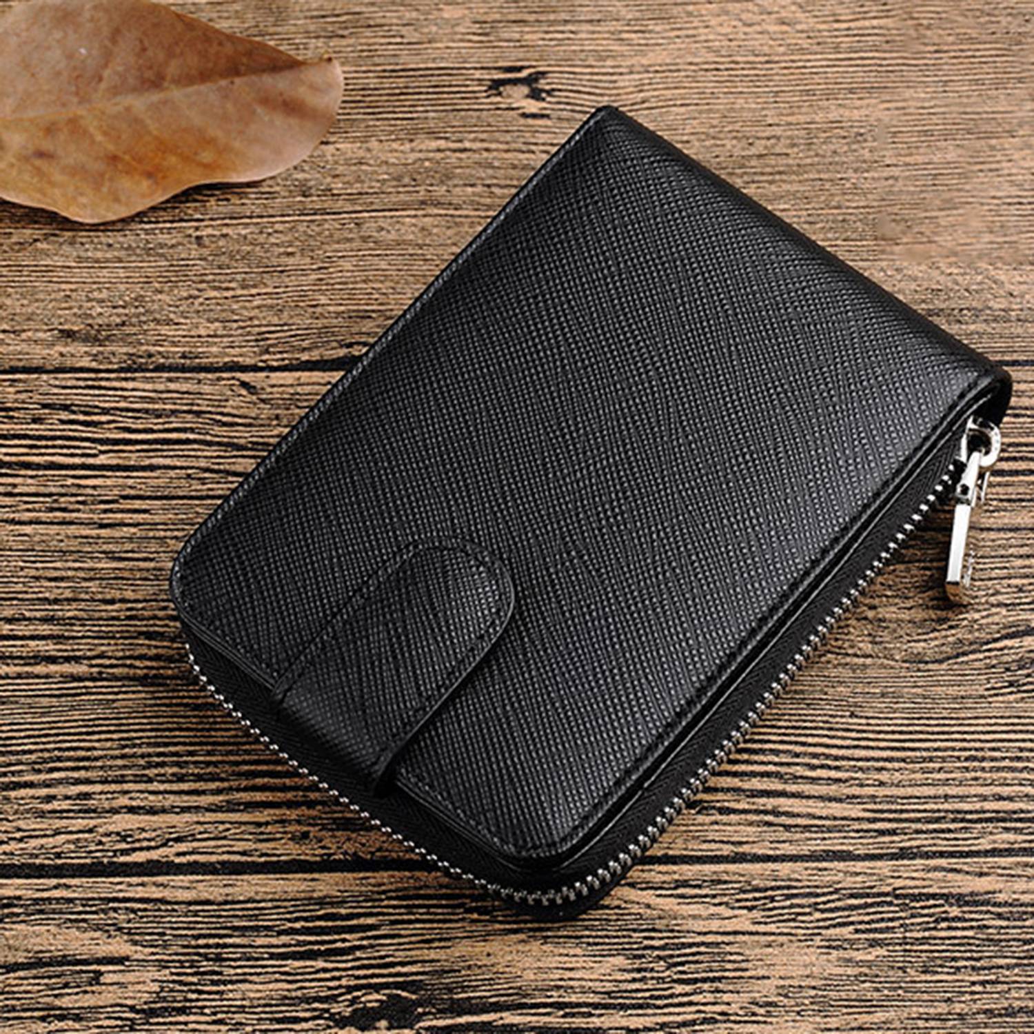 PU Leather Zipper Coin Purse 4