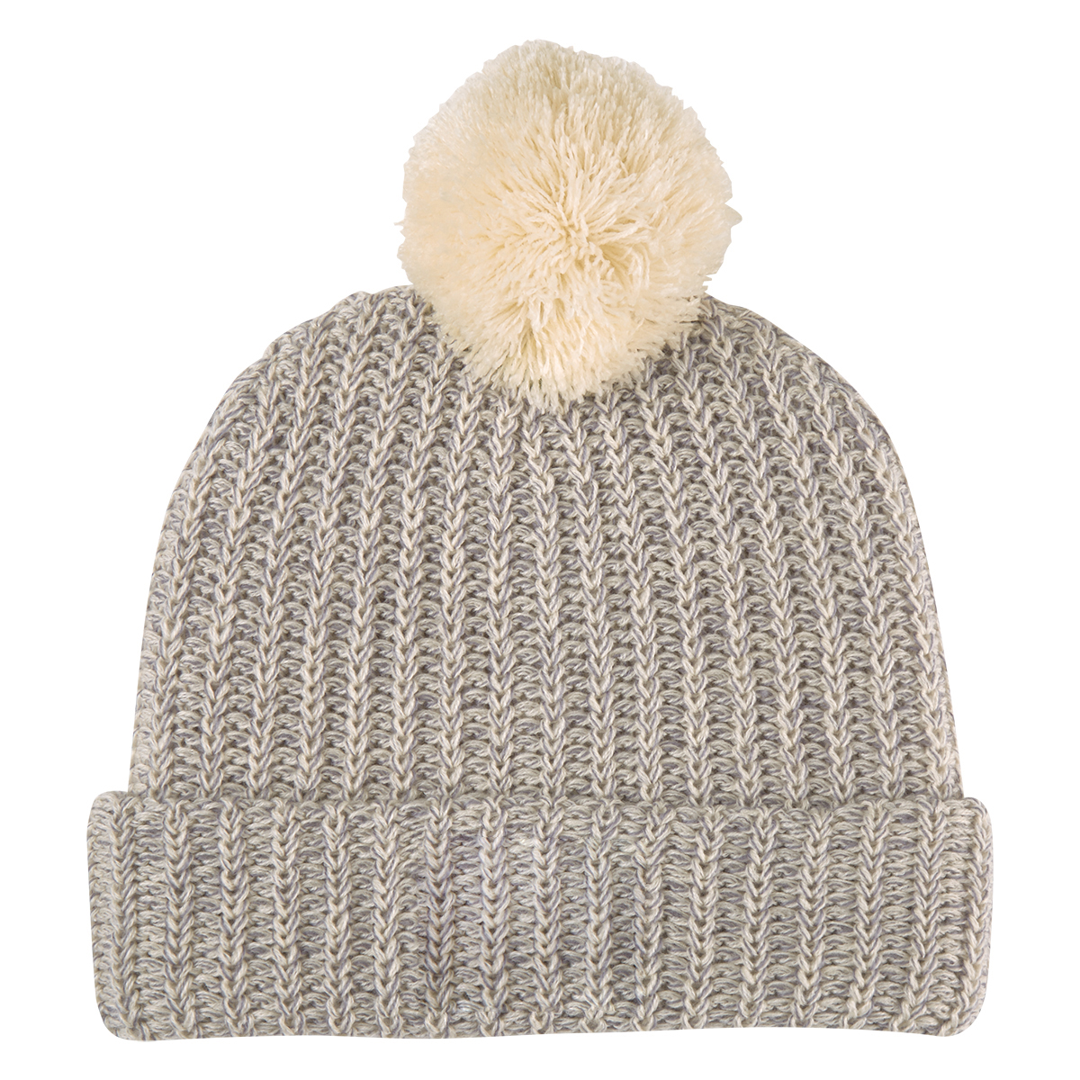 Grace Collection Pom Beanie With Cuff 11