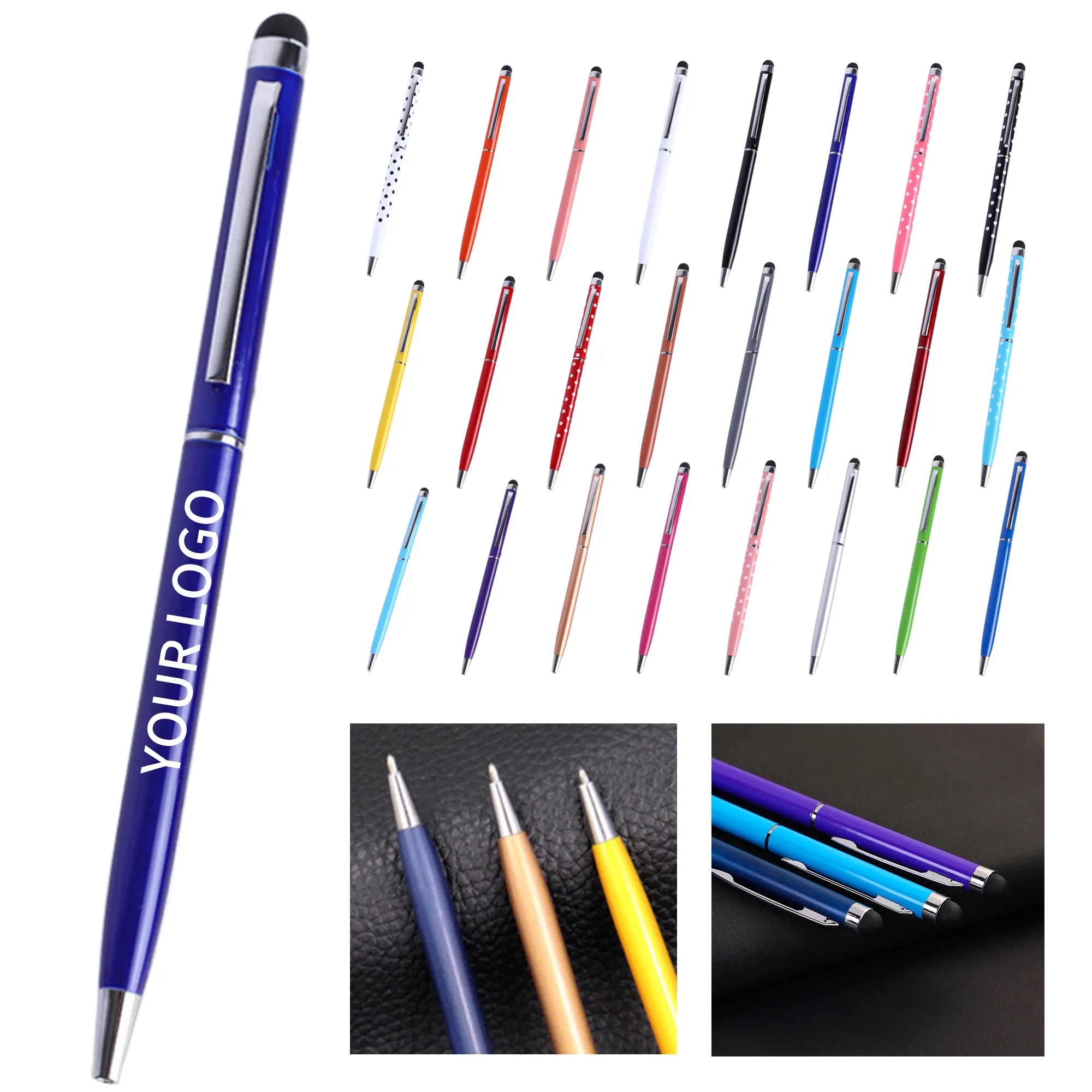 Retractable Ballpoint Stylus Pen 6