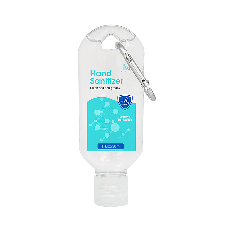 Hand Sanitizer Gel with Carabiner, 1 oz. 2