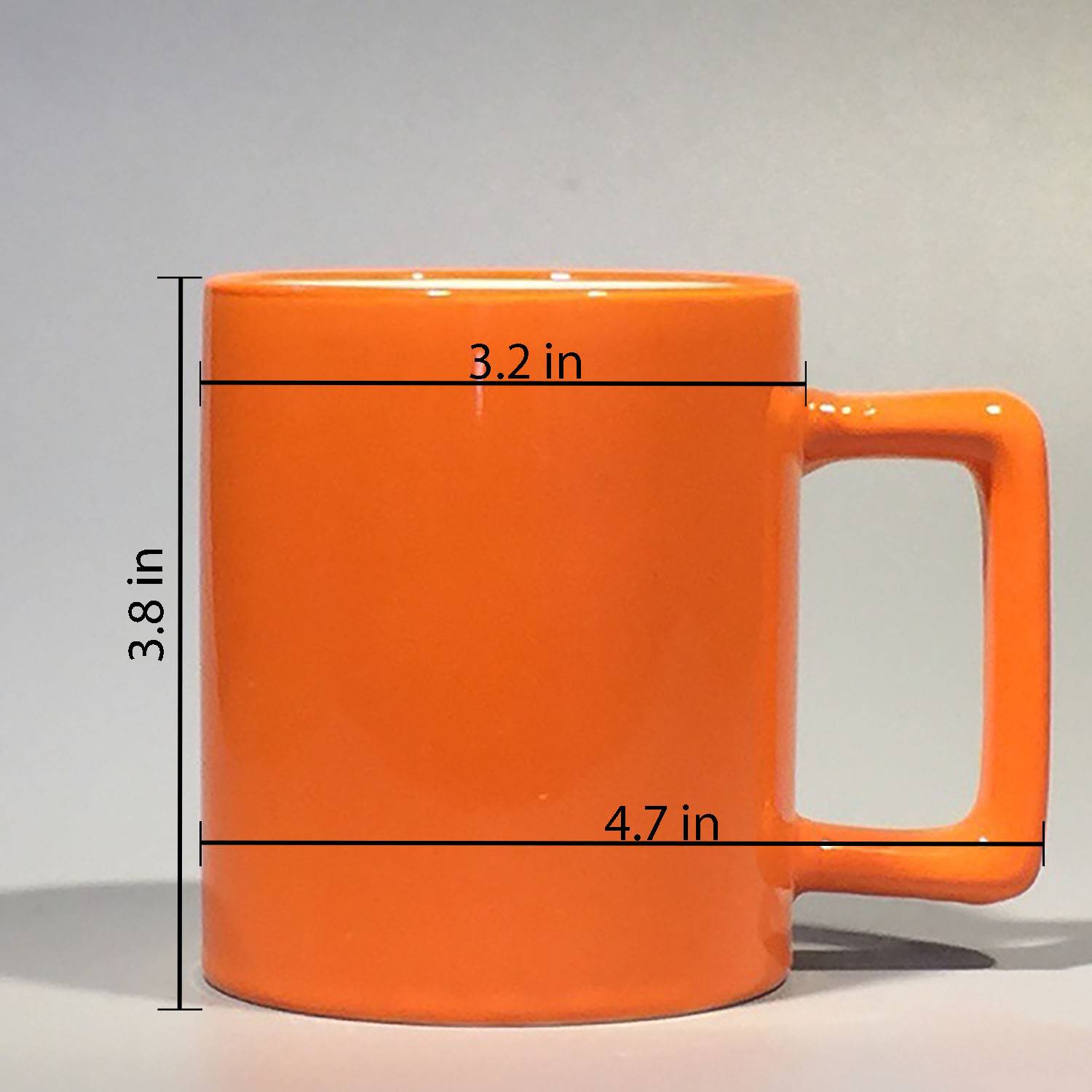 14oz High-Quality Minimalist Ceramic Coffee Mug 2