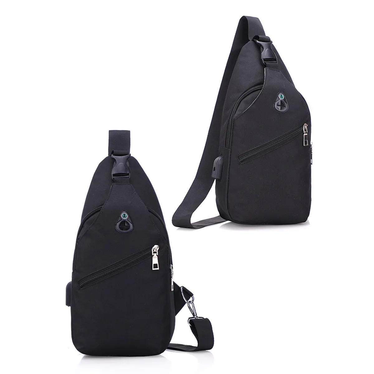 Custom Chest Unisex Messenger Crossbody Fanny Bags 3