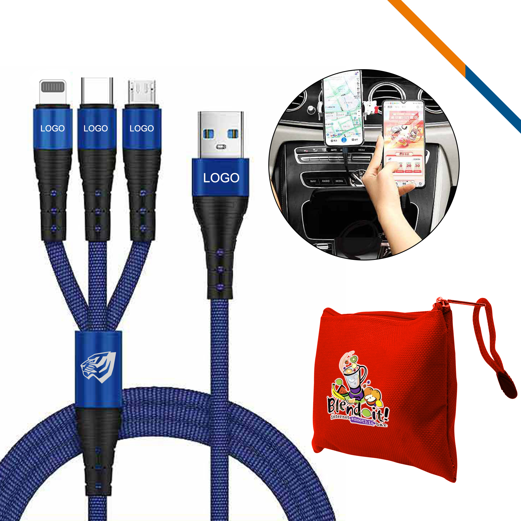 Aoife 3in1 Fast Charging Cable 5