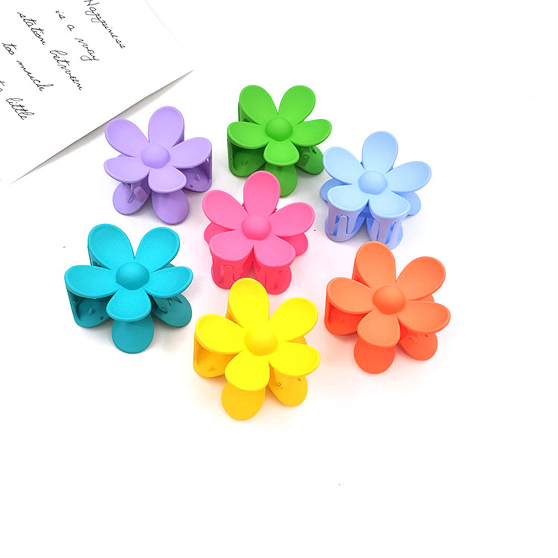 Large Flower Hair Clips 3