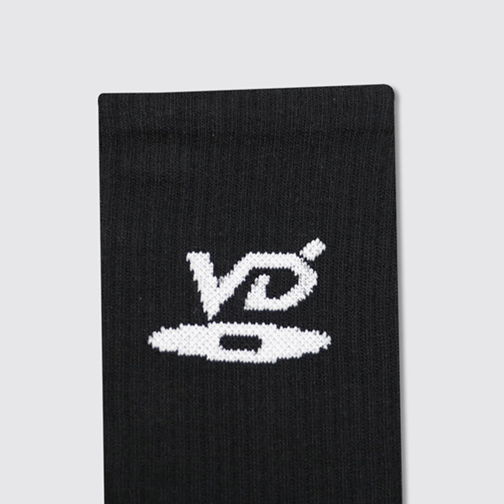 Jacquard Pure Cotton Crew Socks 3