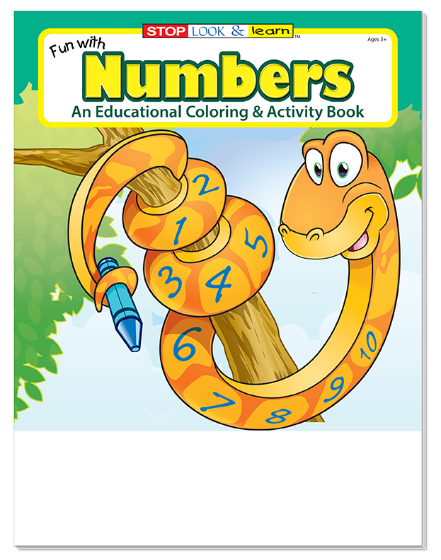 COLORING BOOK - Fun With Numbers Coloring & Activity Book 2
