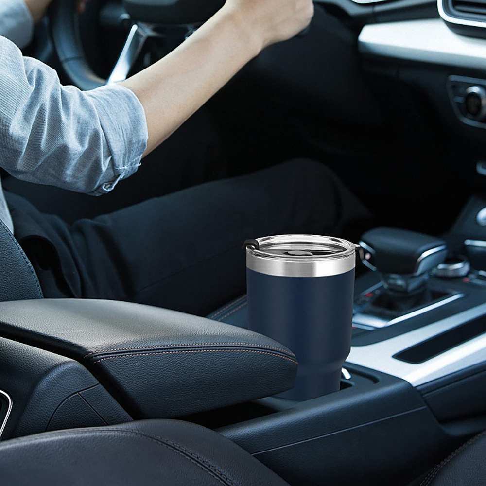 20Oz Stainless Steel Tumbler Insulated Cup With Lid & Straw 4