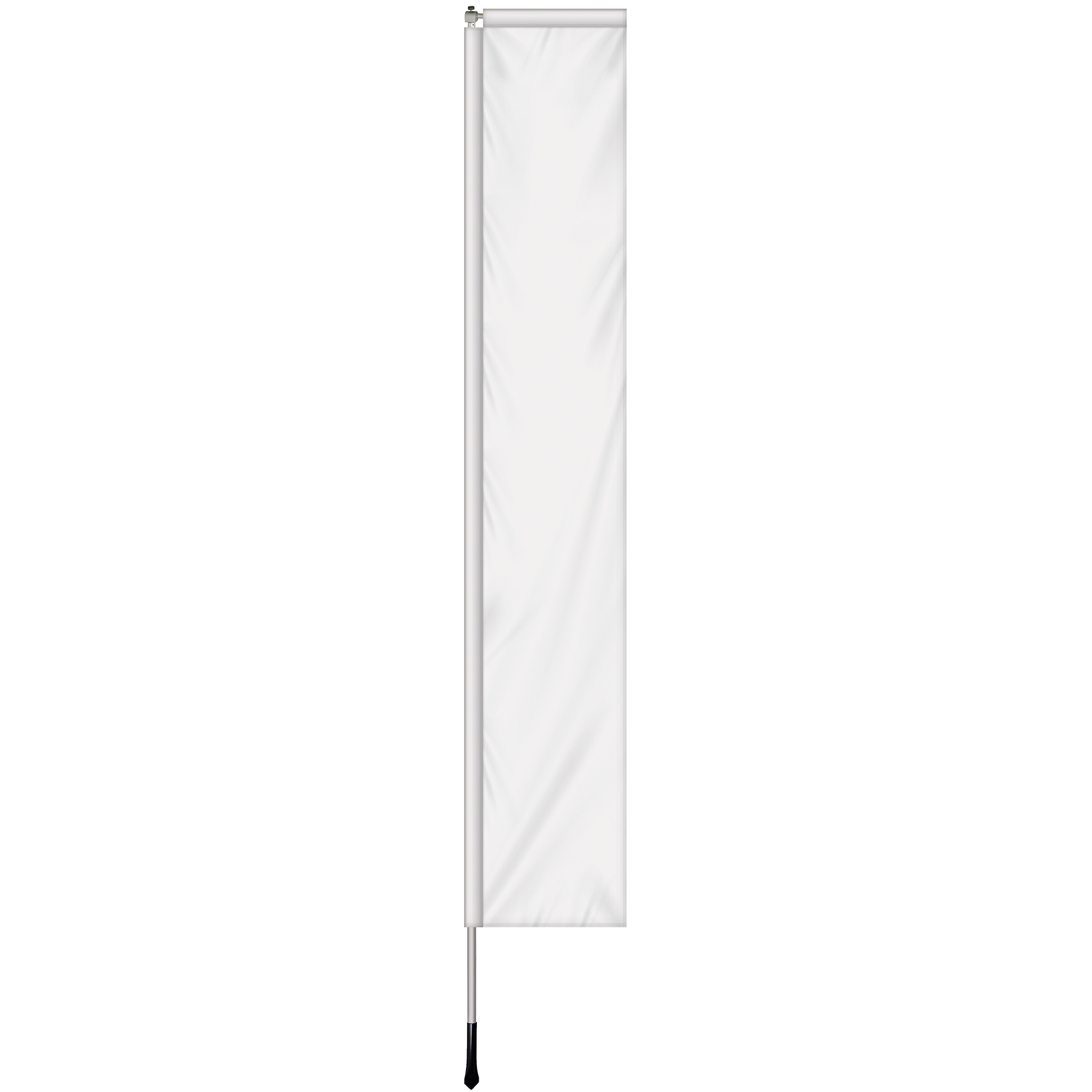 2' X 12' Custom Single Reverse Windchaser Flag Kit 6
