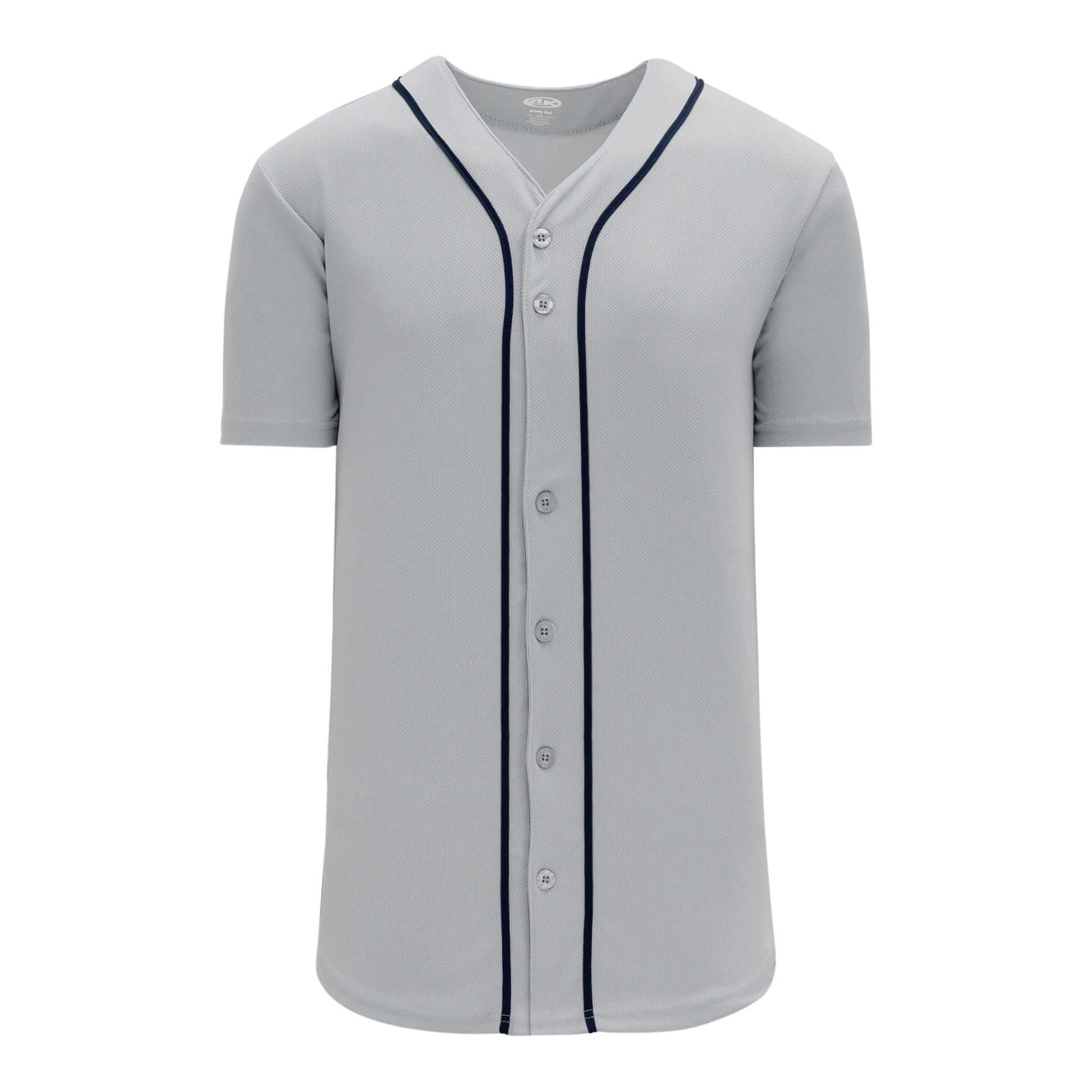 Full Button Baseball Jerseys BA5500-DET-G01 10