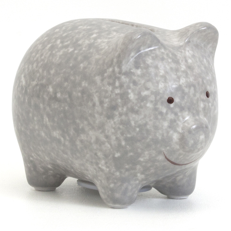Pig - Unique Mini Hand Painted Ceramic Bank 3