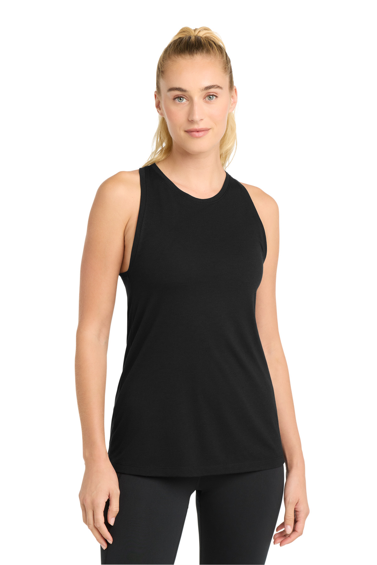 Sport-Tek Women's PosiCharge Tri-Blend Wicking Tank. LST402 27
