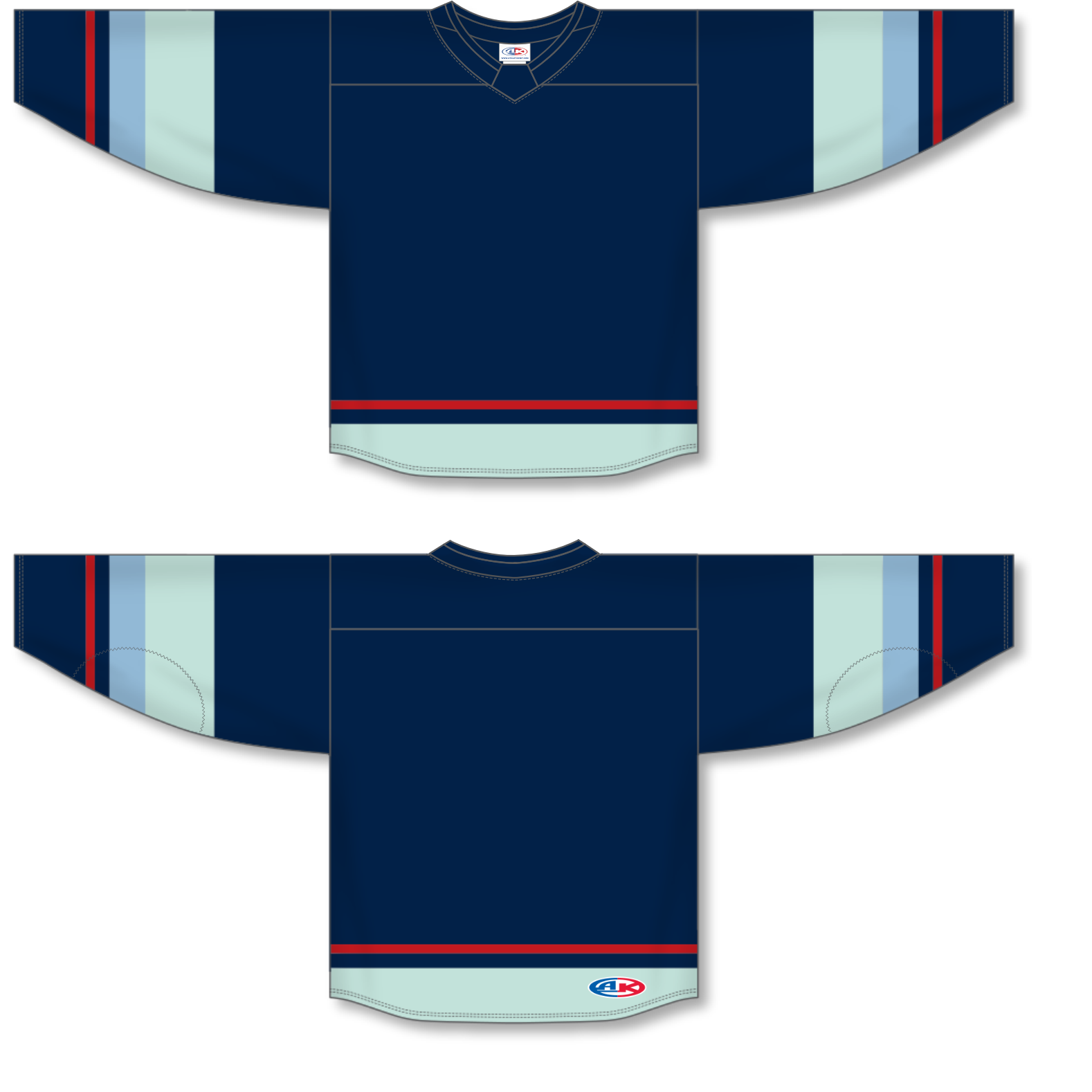 Pro Hockey Jerseys H550B-SEA-G01 3