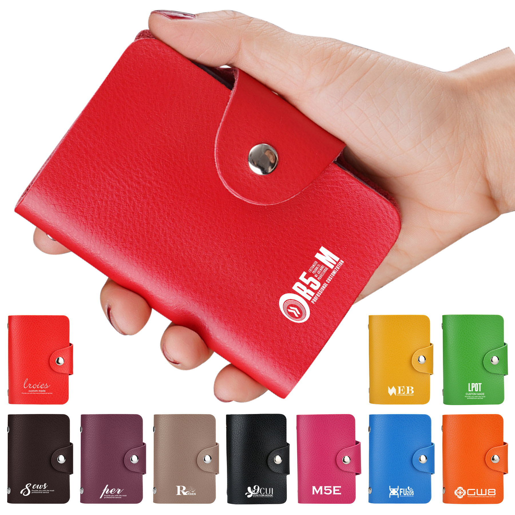 PU Leather Credit Card Holder 3