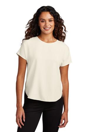 Mercer+Mettle Women's Stretch Crepe Crew MM2015 8