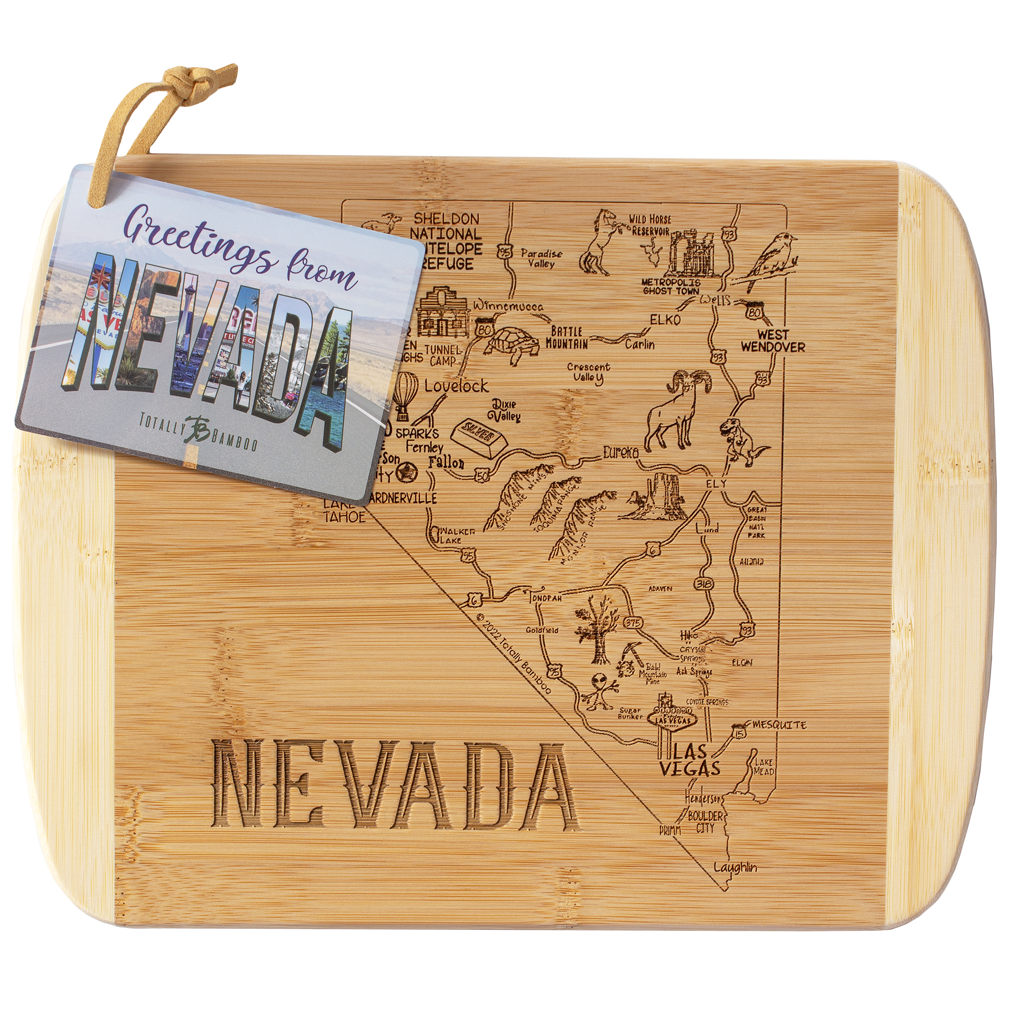A Slice of Life Nevada Serving & Cutting Board 2