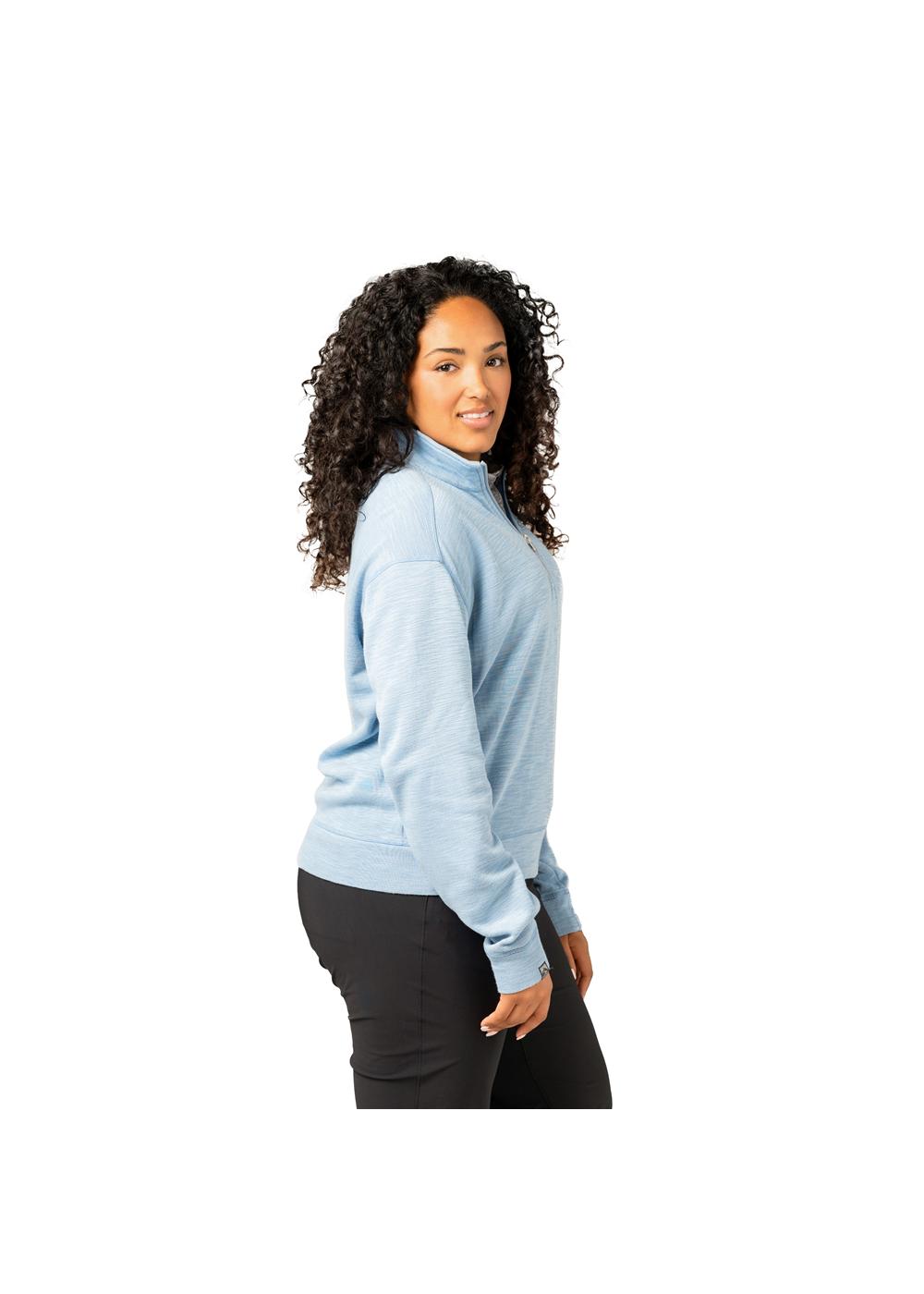 Storm Creek Women's Shoreliner Cotton/Bamboo Blend Quarter Zip 11