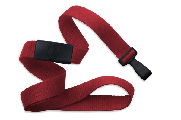 5/8" Flat Blank Lanyard with Breakaway (Split Ring) 26