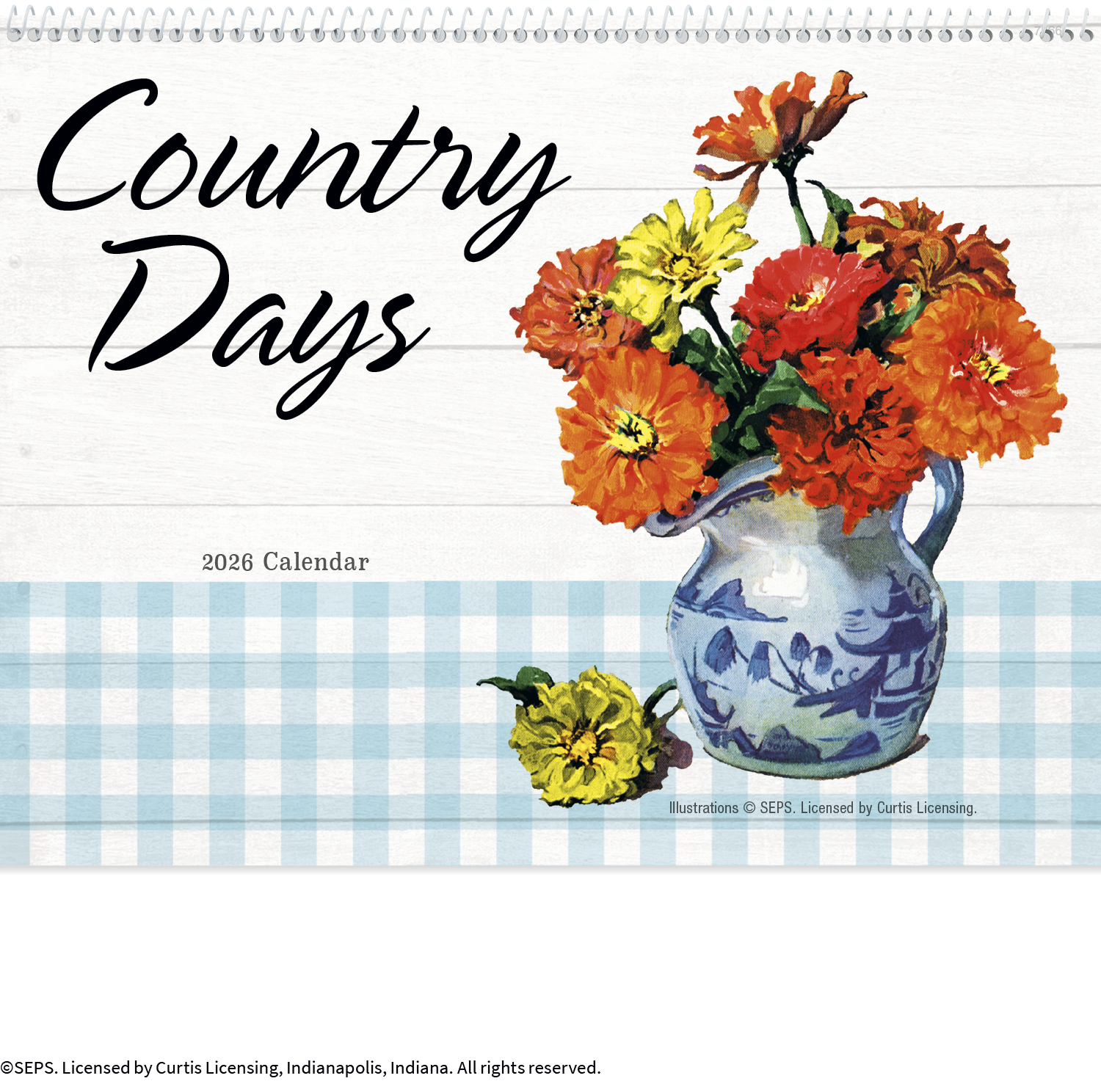Good Value™ Country Days - Spiral Calendar 19