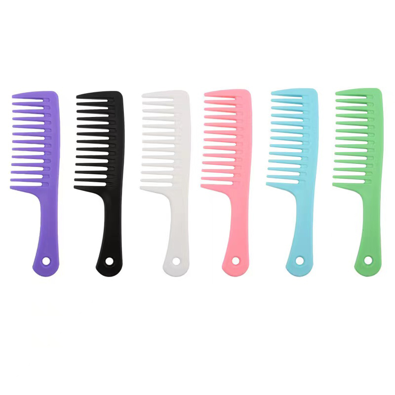 Plastic Wide Tooth Plastic Hair Comb 1