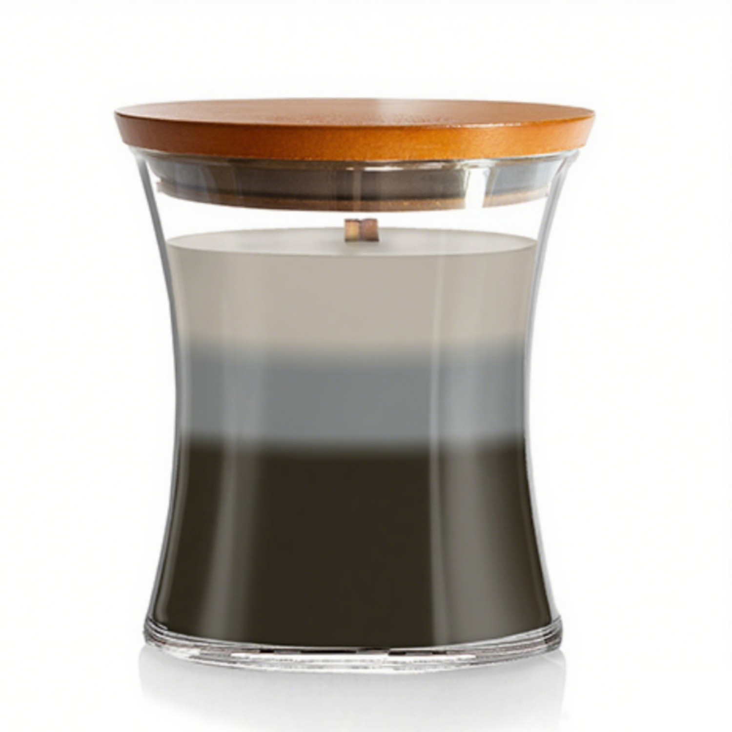 10oz Household Glass Scented Candle w/ Bamboo Lid 9