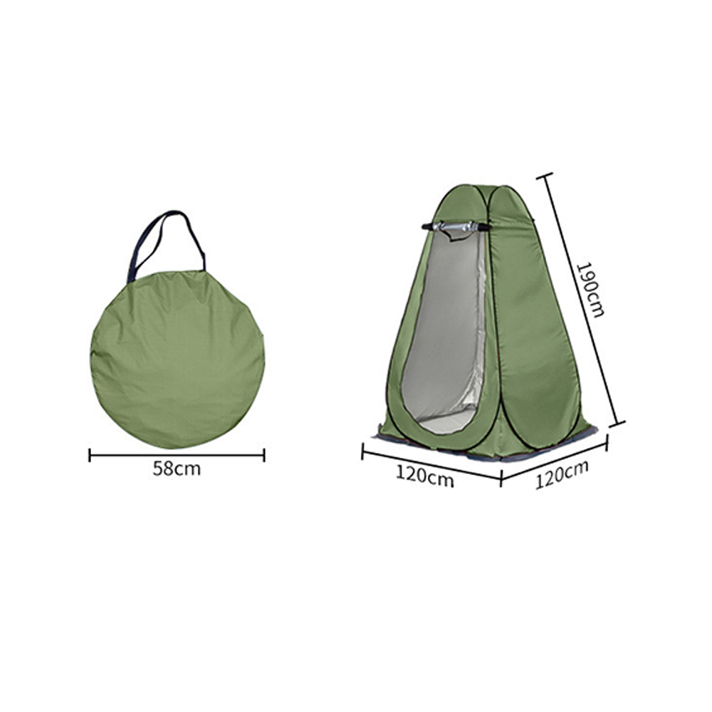 Multifunctional Mobile Camping Shower Tent 11