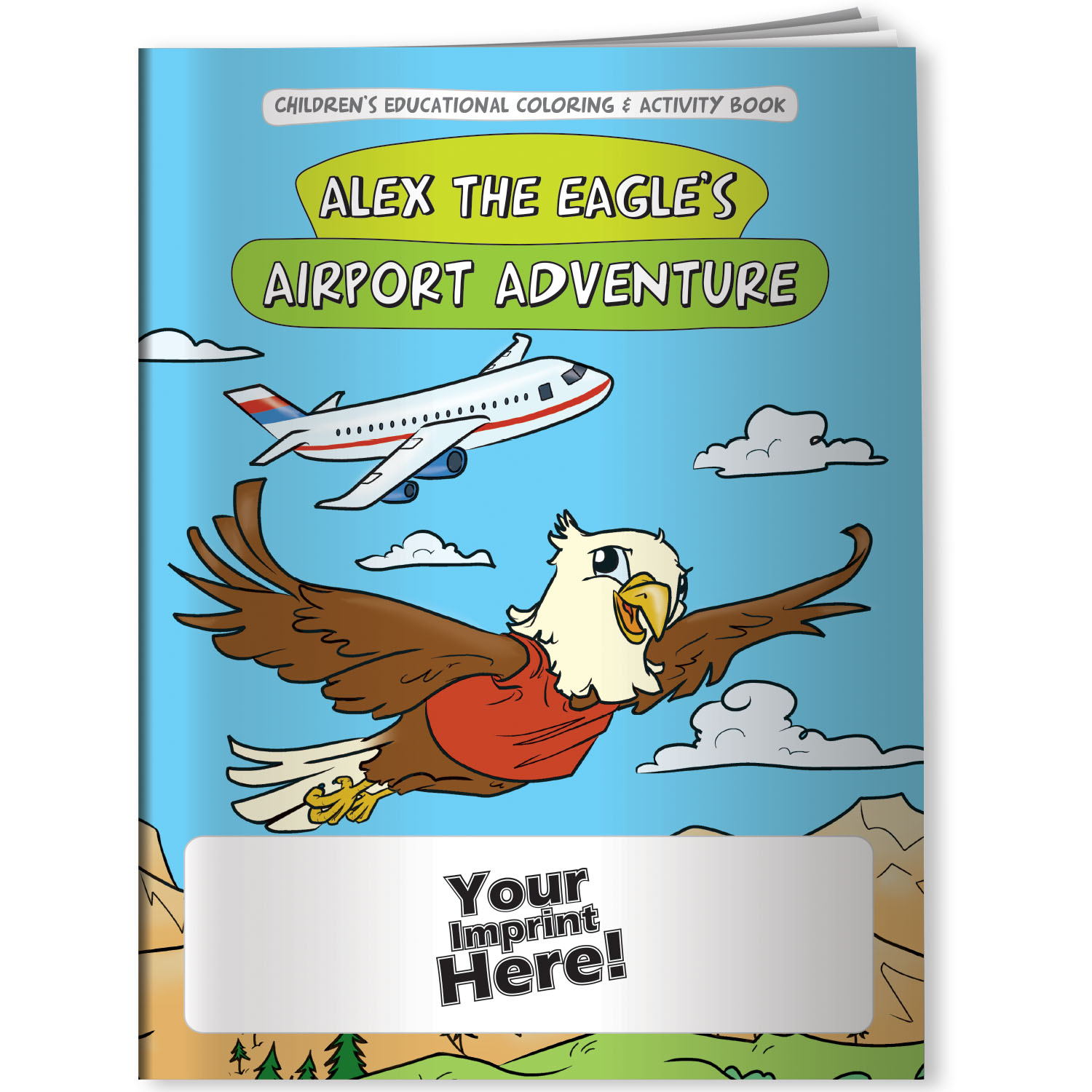 Coloring Book - Alex the Eagle's Airport Adventure 2