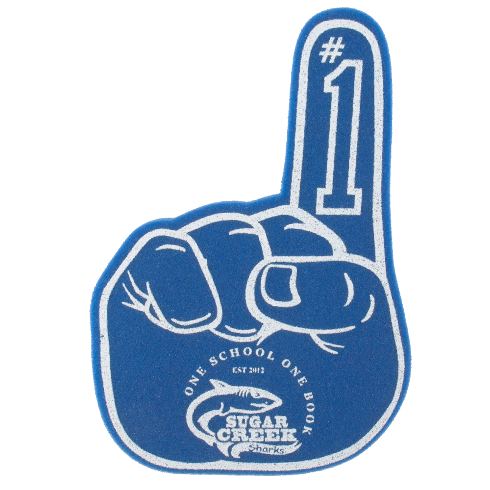 12" #1 Foam Finger 18