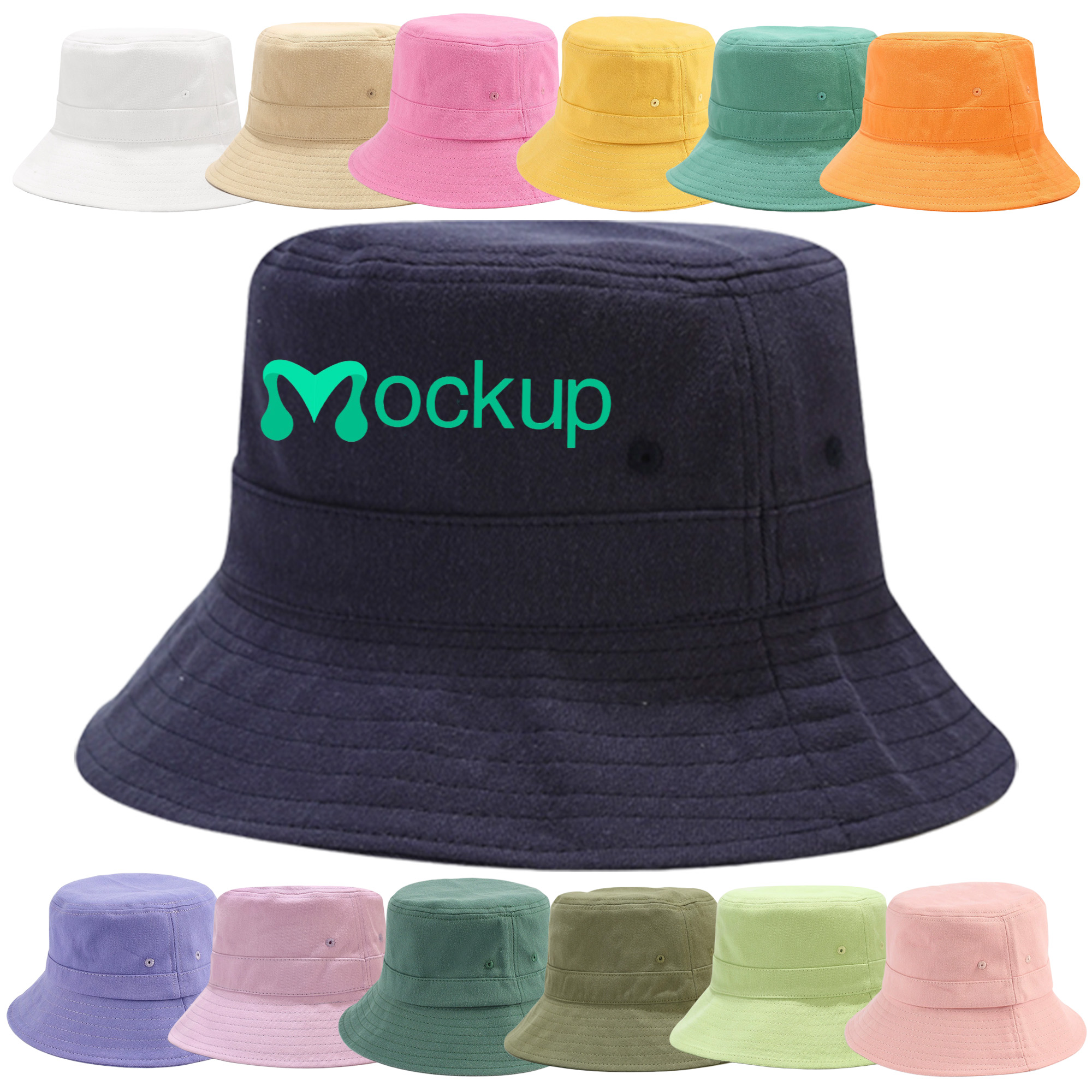 Cotton Summer Unisex Bucket Hat 2