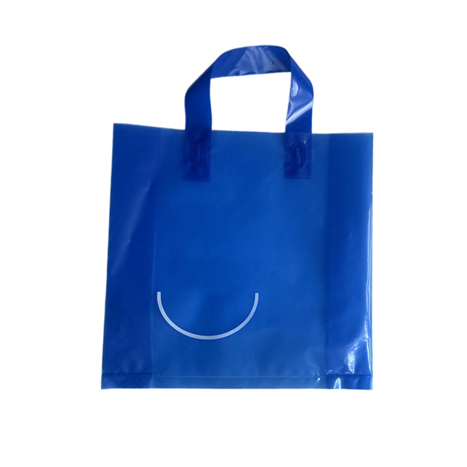 50pcs Large Capacity Reusable Plastic Shopping Tote Bag 7