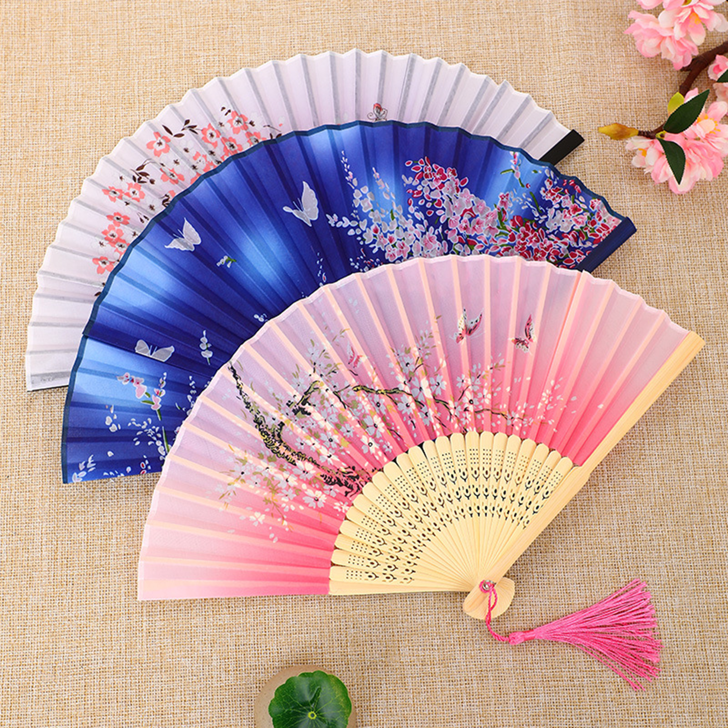 Classical Dance Folding Handheld Fan 6