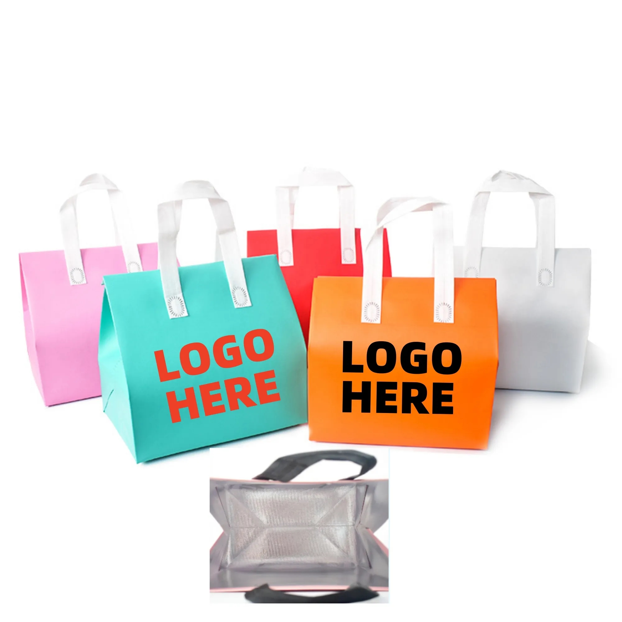 MOQ 50 Non-Woven Insulated Shopper Tote Bag 1