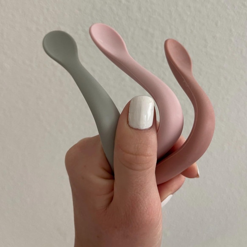Silicone Baby Feeding Spoons 6