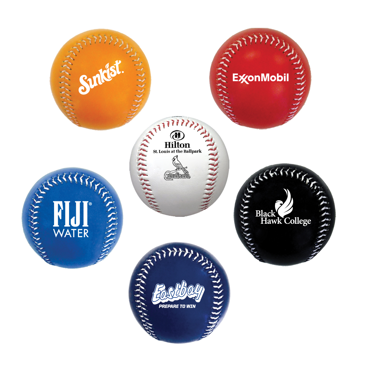 Official Size Baseball In Fashionable Colors 3