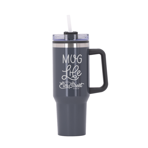 Behemoth 40 oz. Hugo Plastic Interior Stainless Steel Travel Mug 12
