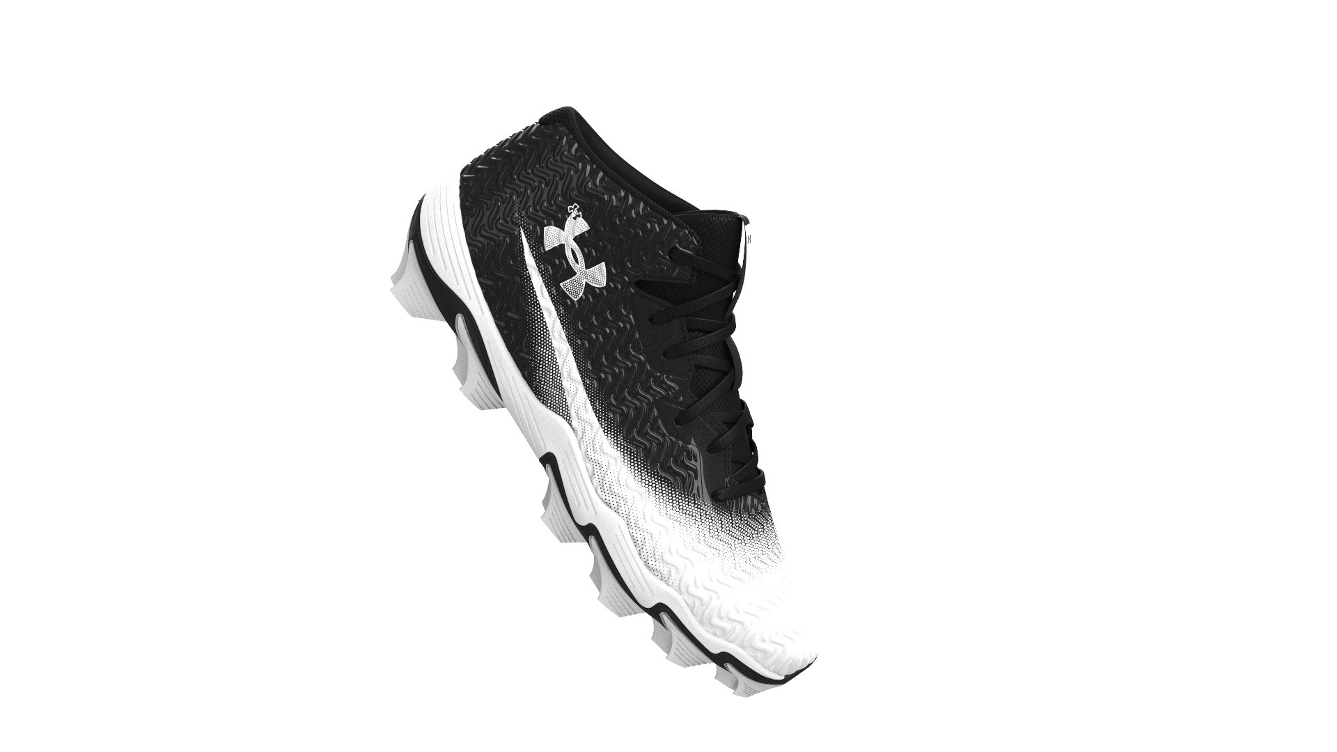 UA Spotlight Hammer Jr. Boys' Football Cleats 2