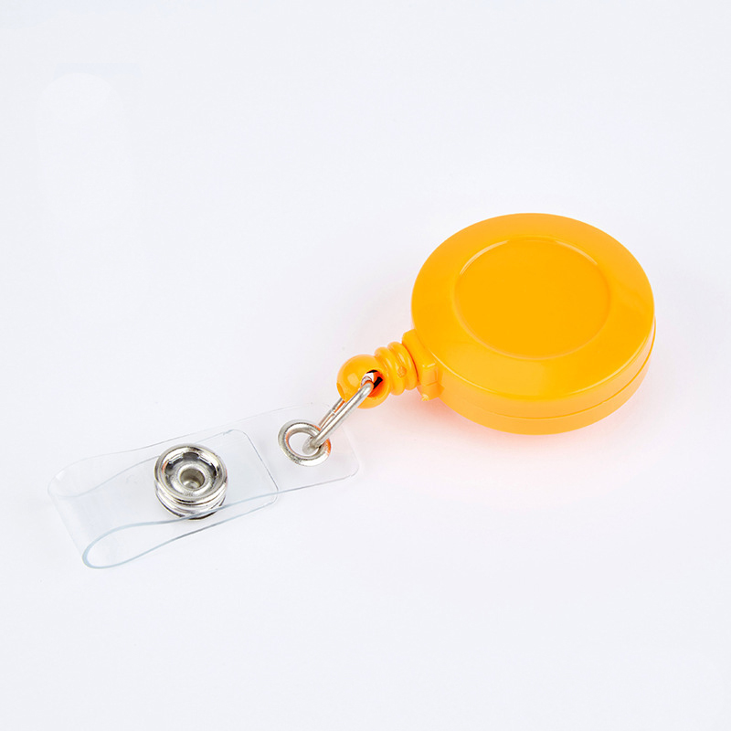Round Retractable Badge Holder 16