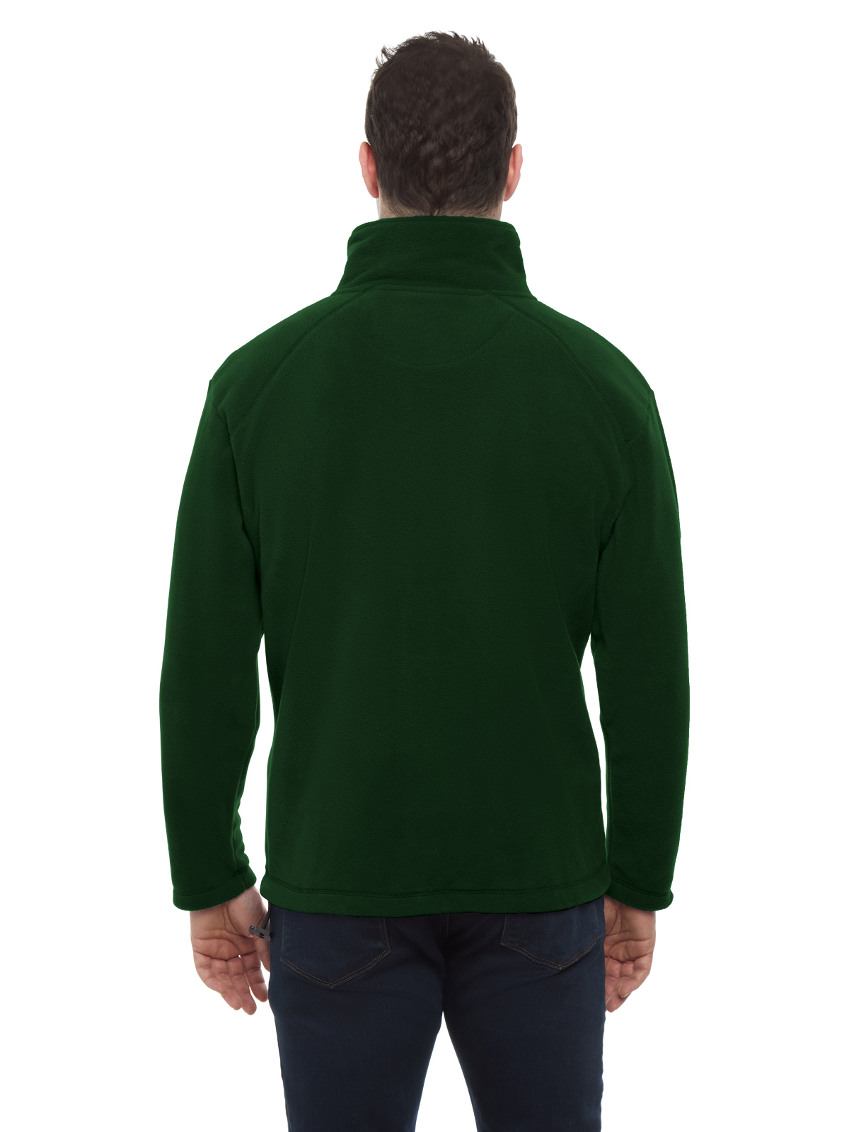 Blue Generation - Unisex 2-Pocket Micro Fleece Zip Pullover 23