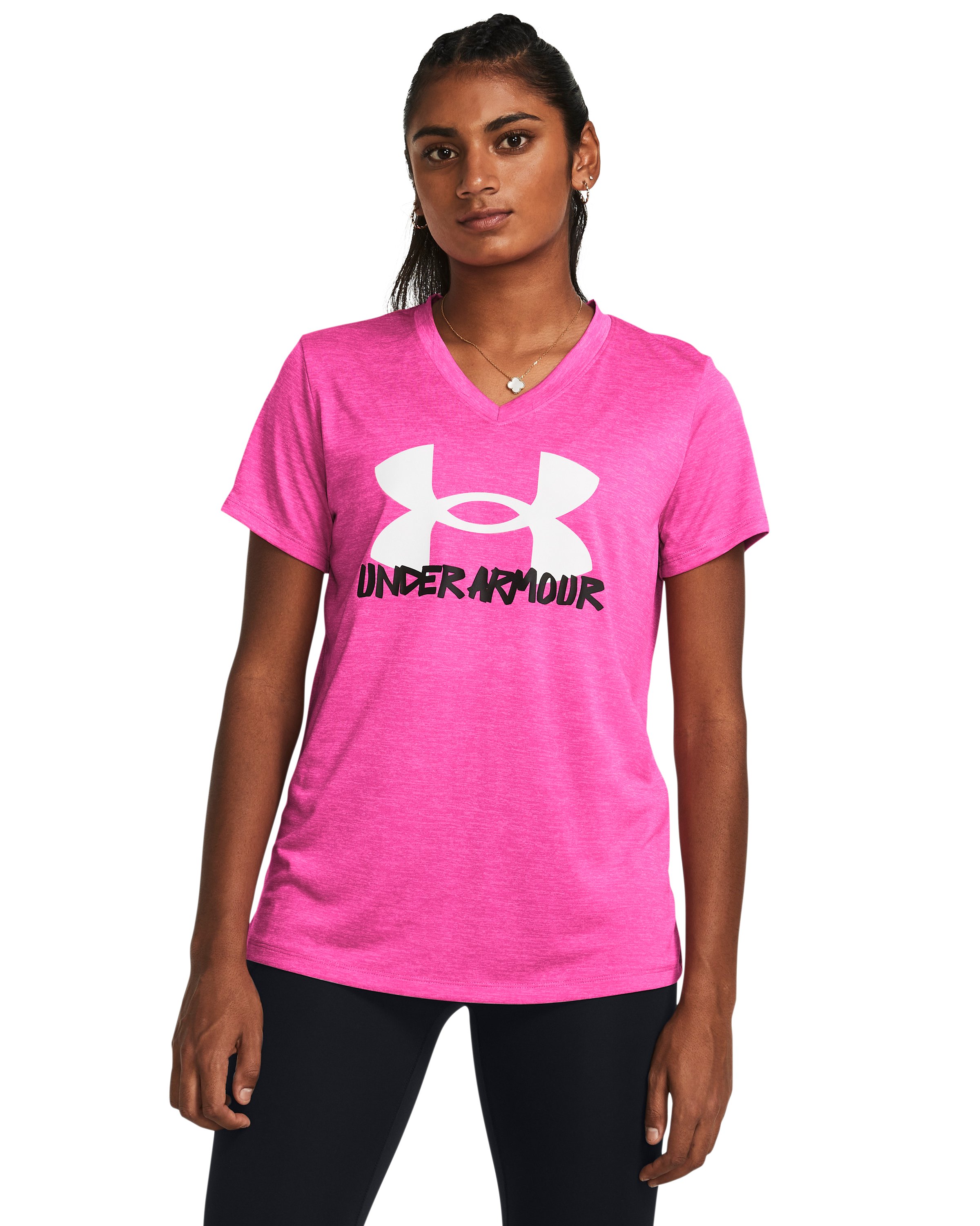 UA Tech Twist Marker Women's Short Sleeve 4