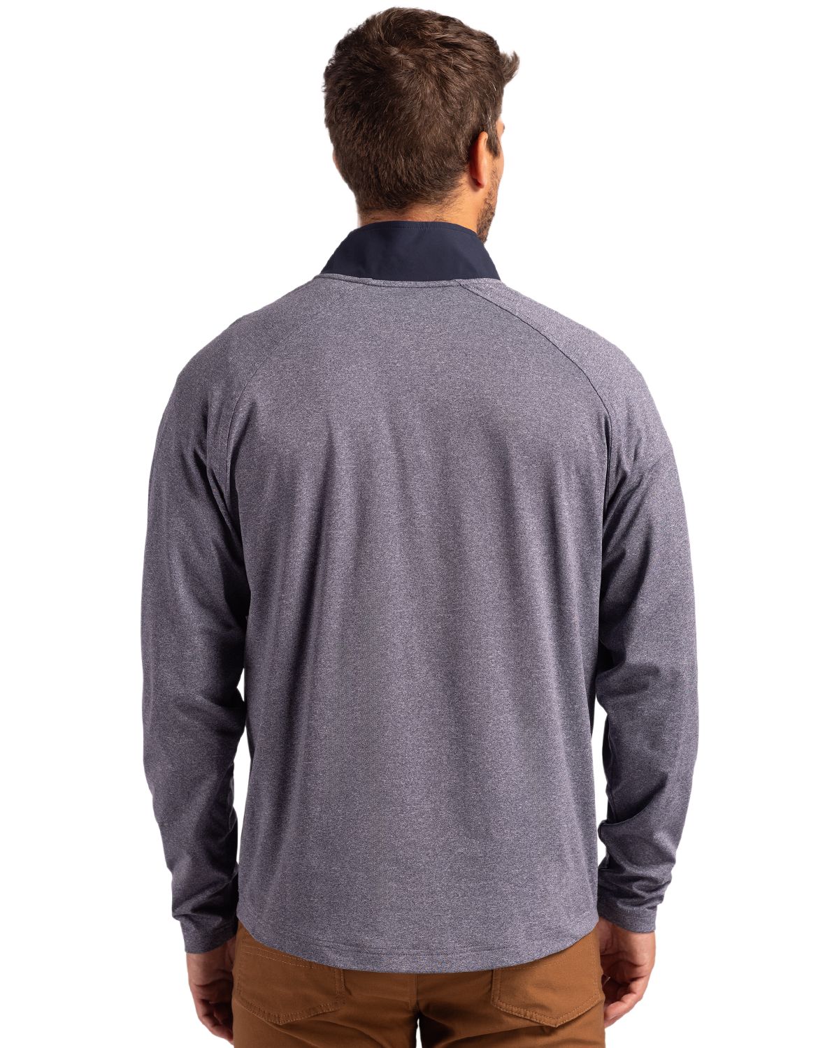 Cutter & Buck Adapt Eco Knit Hybrid Recycled Mens Quarter Zip 83