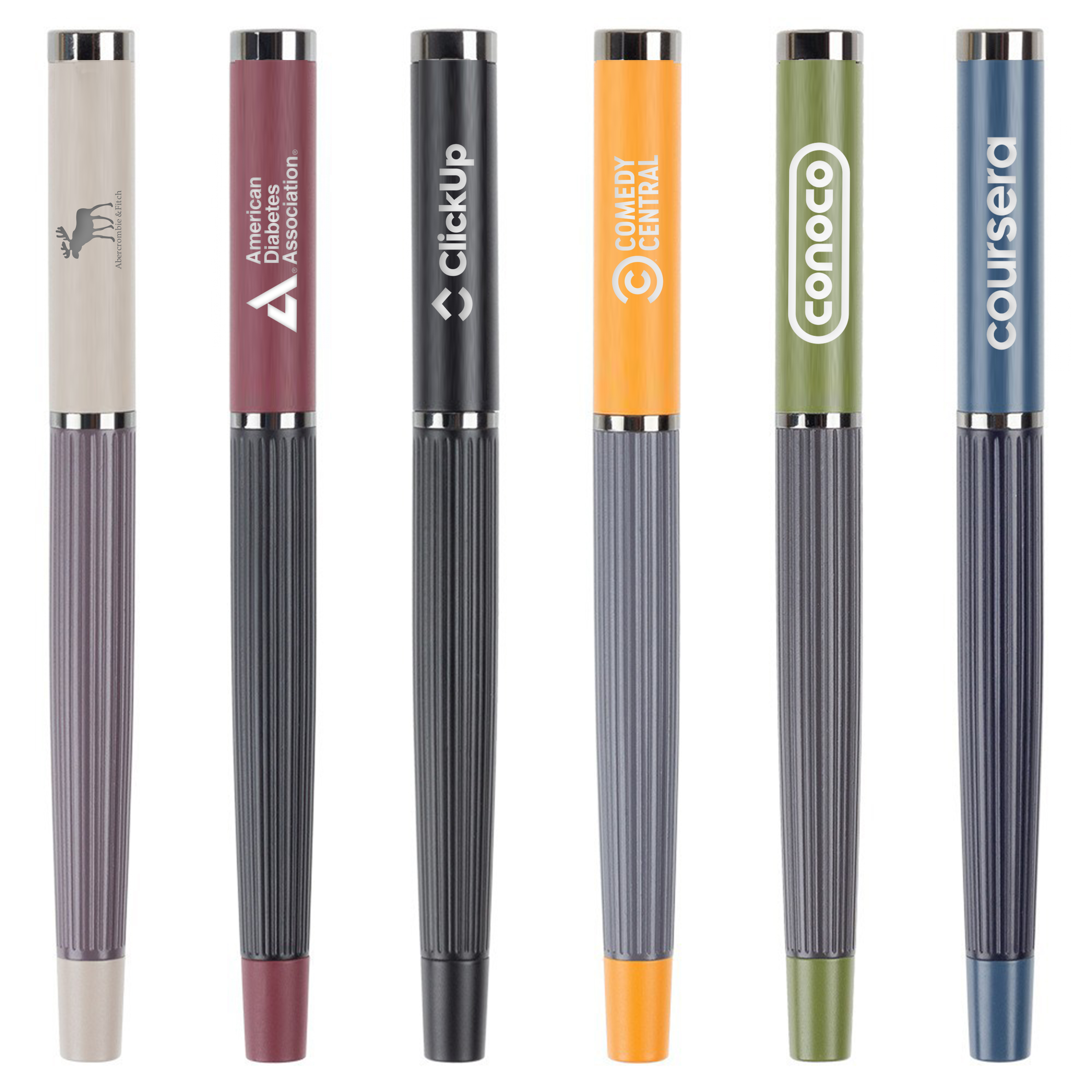 Engraved Metal Ballpoint Pen with Cap 10