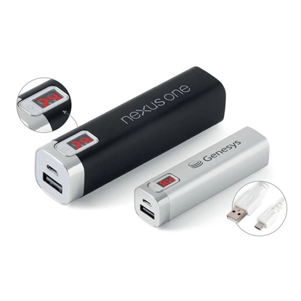 Digital Display Power Bank with 3 in 1 Charging Cable 5