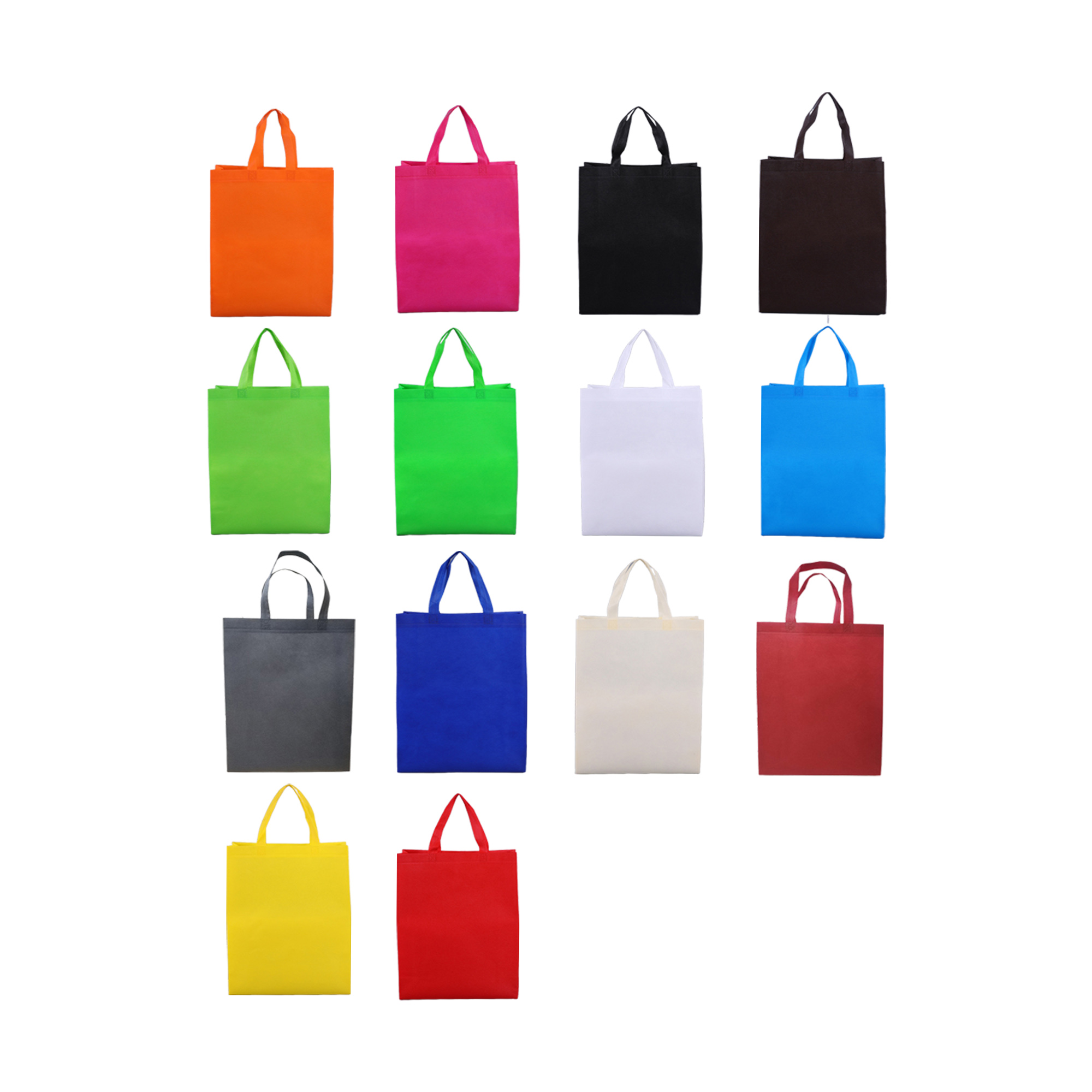 Colorful Eco-Friendly Non-Woven Fabric Shopping Tote Bag 6