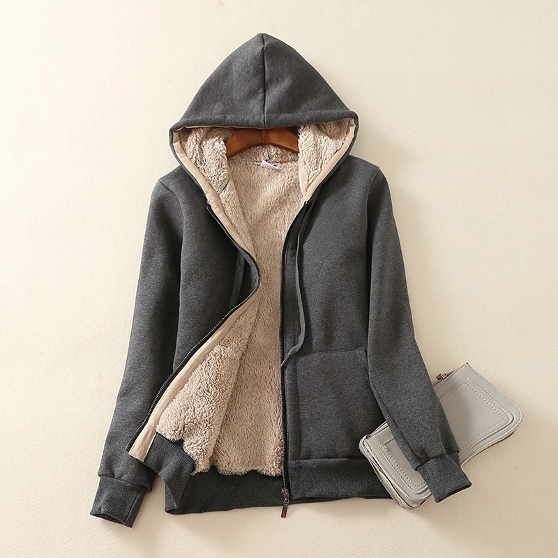 Ladies' Heavyweight Sherpa-Lined Hooded Fleece Jacket 3