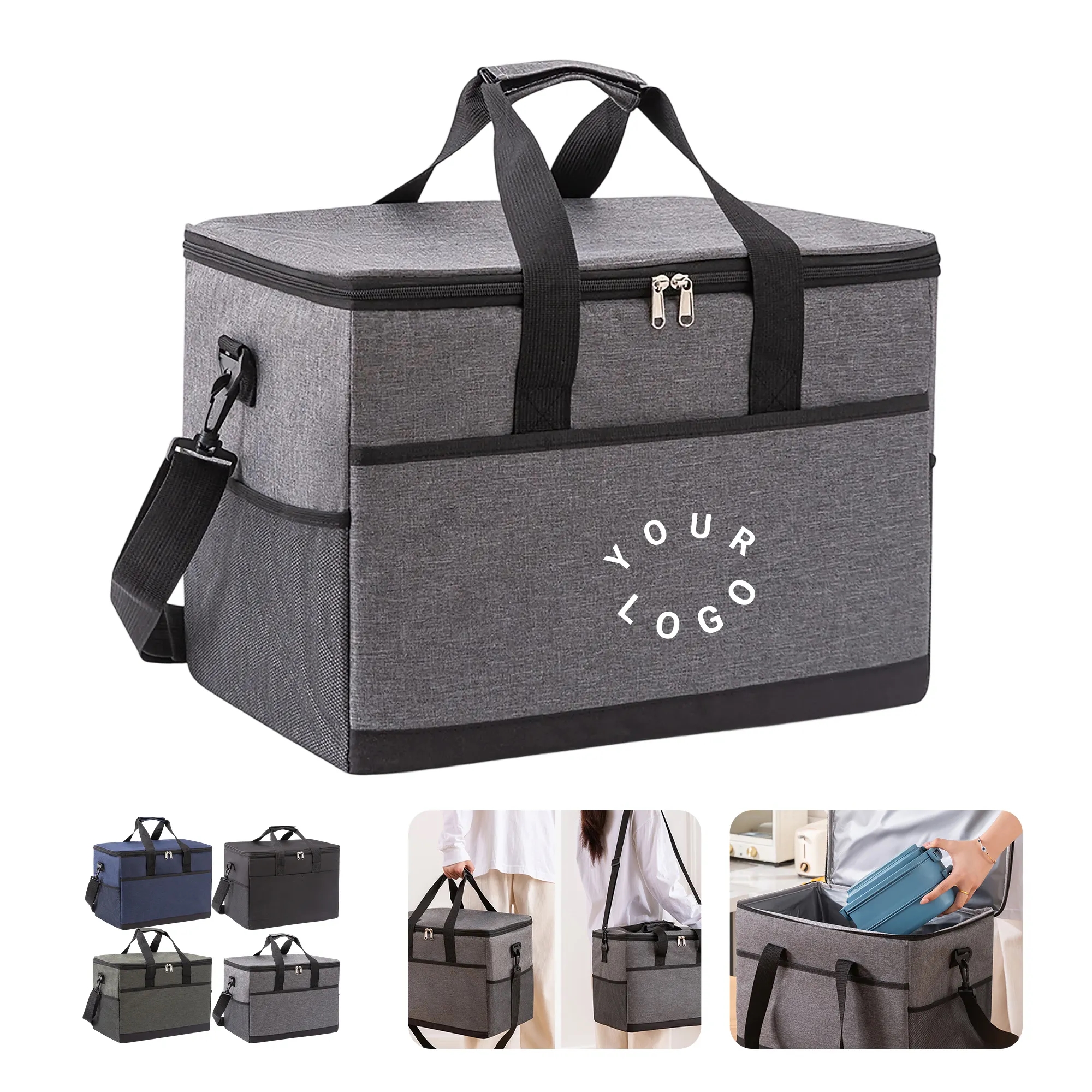 Durable Insulated Oxford Bag with Reinforced Straps 3