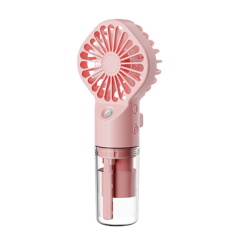 USB-Powered Handheld Fan W/ Built-in Mist Spray 2