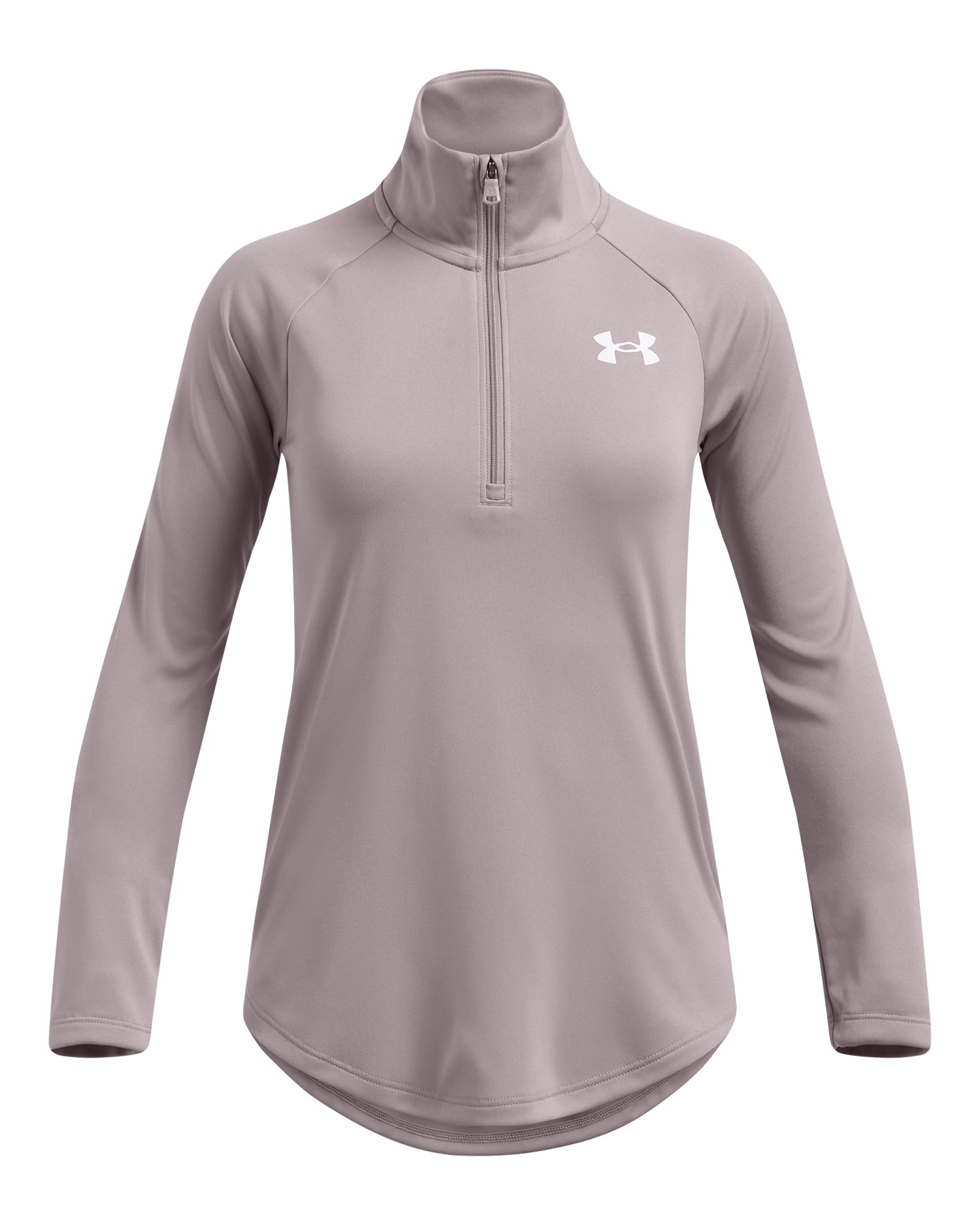 UA Tech Graphic Girls'  Zip 6