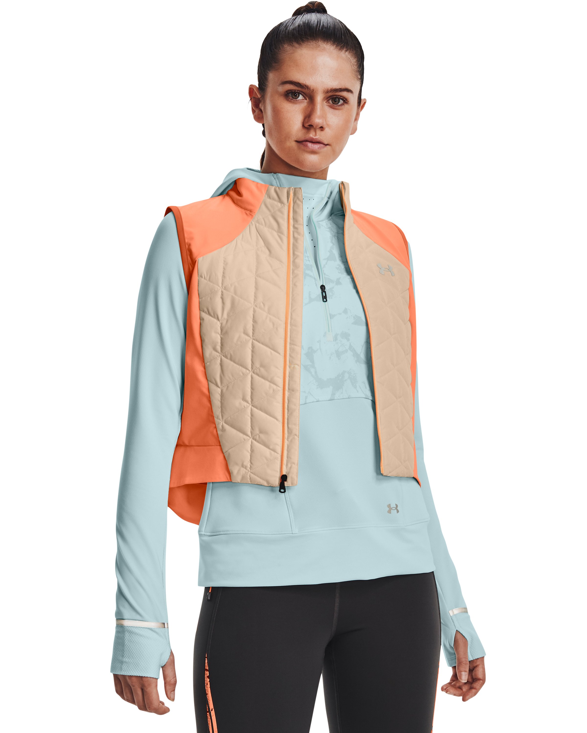UA Storm ColdGear Reactor Run Women's Vest 2