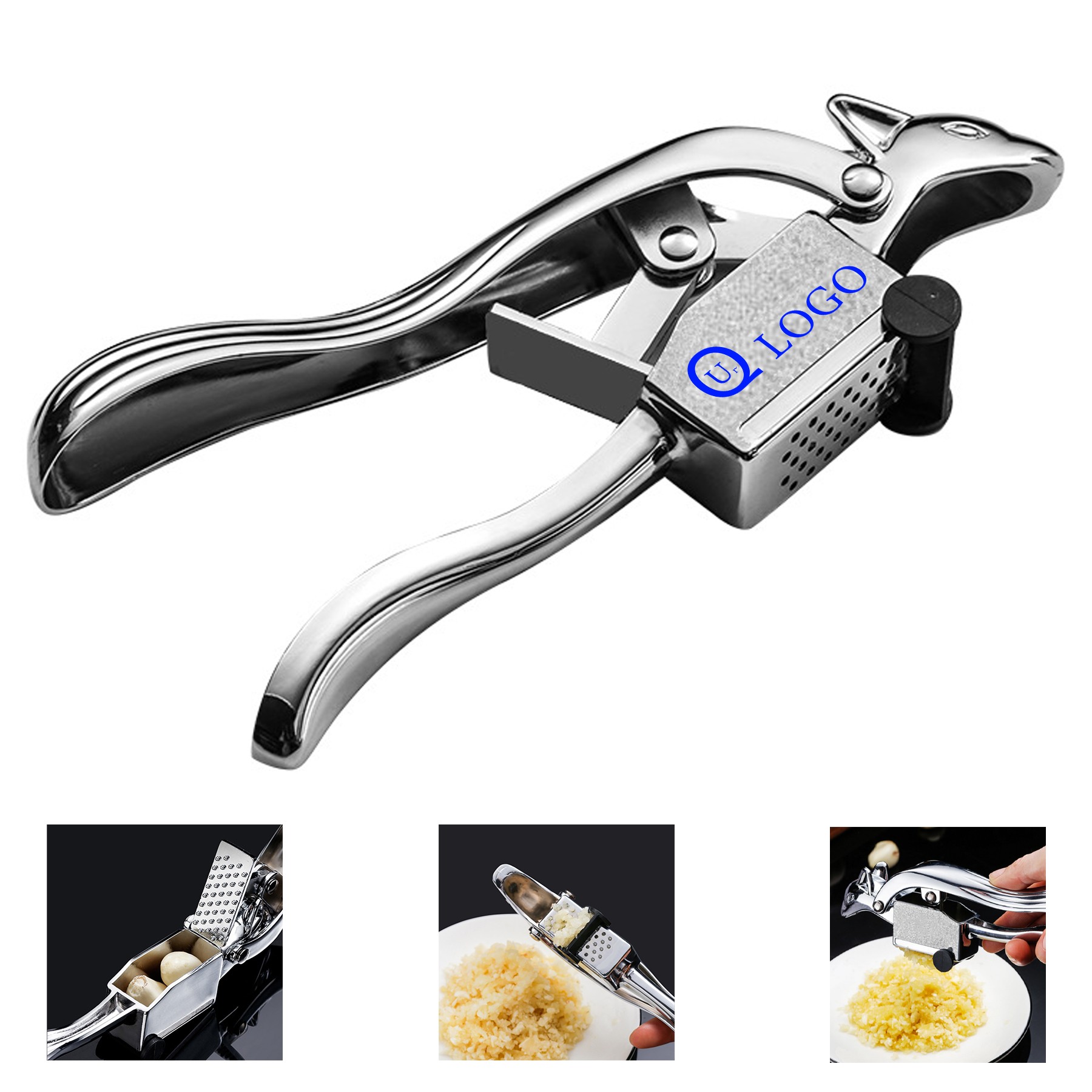 Zinc Alloy Garlic Masher