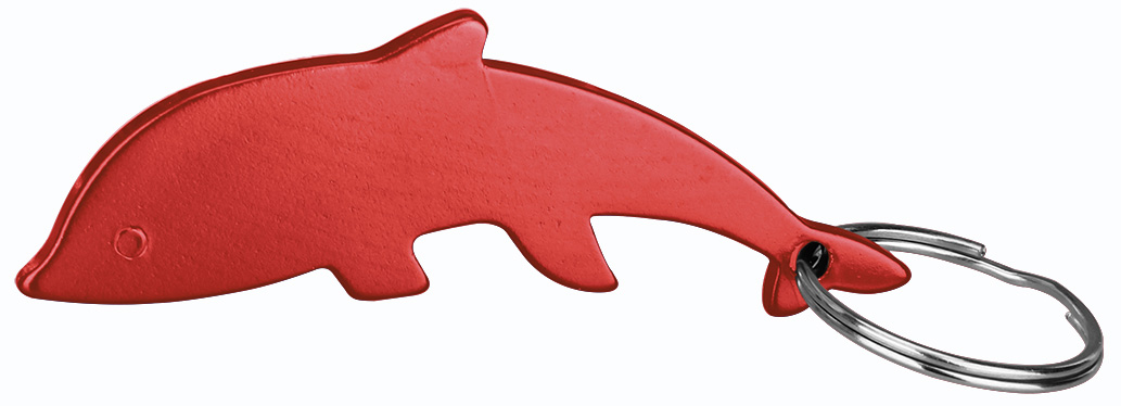 Dolphin Shaped Bottle Opener Key Holder 2